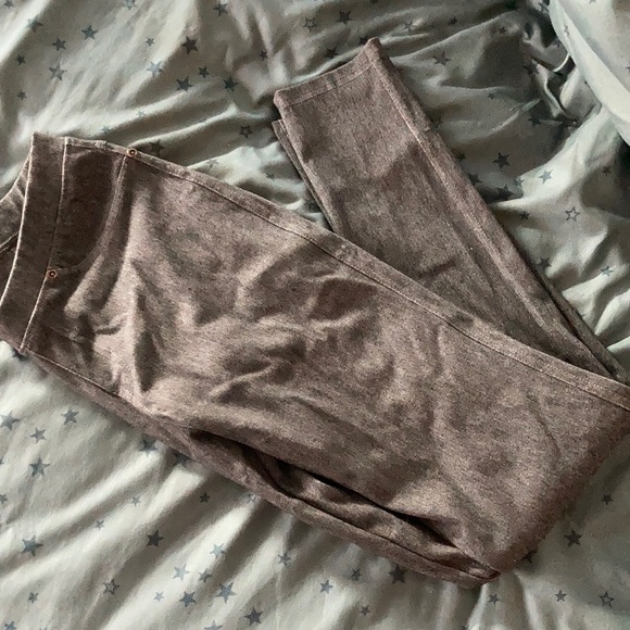 Dark grey denim jeggings - Picture 1 of 3